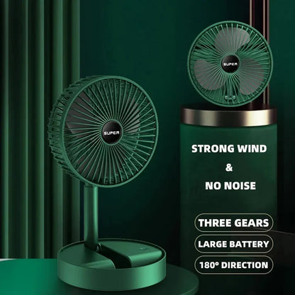 Portable Rechargeable Folding Fan